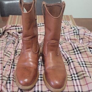Men's Brown Leather Boots